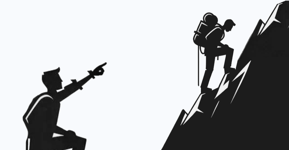 Navigate independently — I help you climb alone